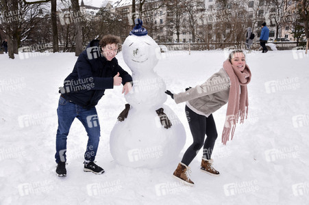 Photoshooting mit Julian Wittmann und Stephanie Liebl in München