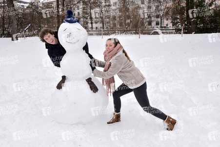 Photoshooting mit Julian Wittmann und Stephanie Liebl in München