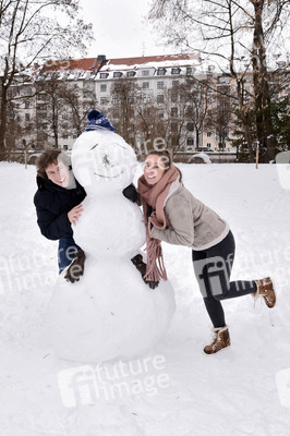 Photoshooting mit Julian Wittmann und Stephanie Liebl in München