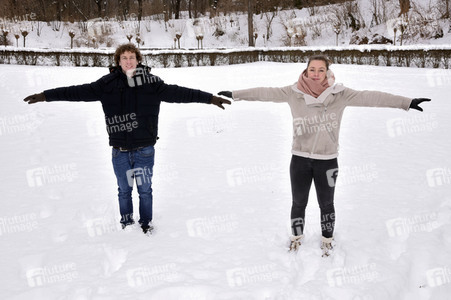 Photoshooting mit Julian Wittmann und Stephanie Liebl in München
