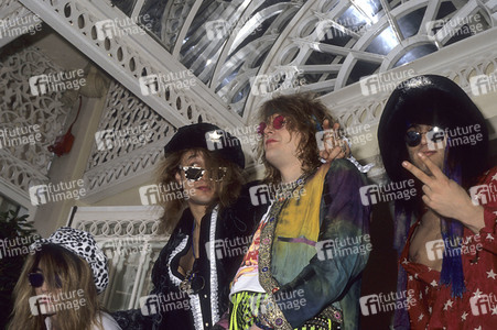 Photoshooting mit Enuff Z'Nuff in London