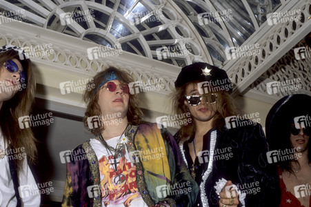 Photoshooting mit Enuff Z'Nuff in London