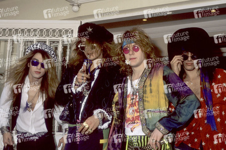 Photoshooting mit Enuff Z'Nuff in London