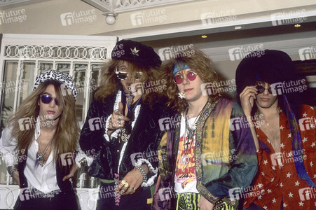 Photoshooting mit Enuff Z'Nuff in London