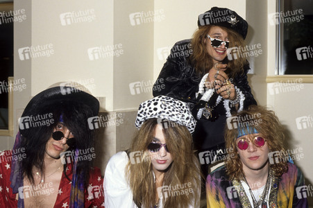 Photoshooting mit Enuff Z'Nuff in London