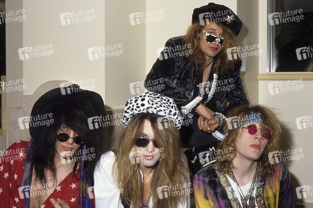 Photoshooting mit Enuff Z'Nuff in London