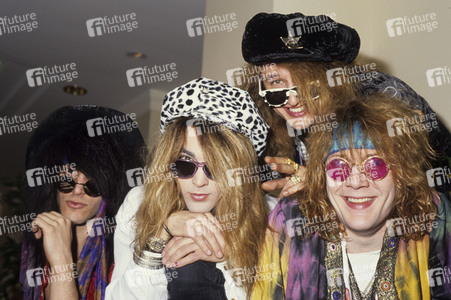 Photoshooting mit Enuff Z'Nuff in London