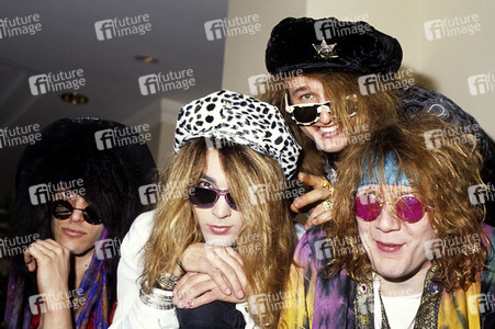 Photoshooting mit Enuff Z'Nuff in London