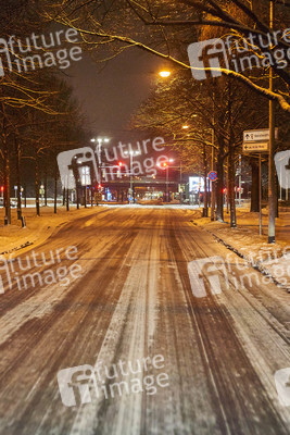 Symbolfoto winterliche Straßenverhältnisse