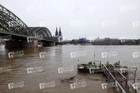 Hochwasser in Köln