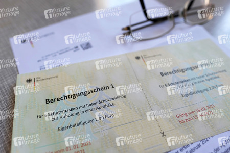 Symbolfoto FFP2 Berechtigungsschein