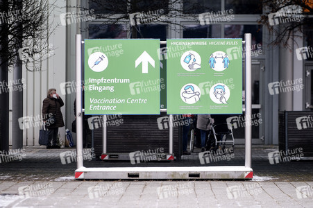 Eröffnung vom Impfzentrum in Hannover