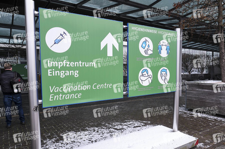 Eröffnung vom Impfzentrum in Hannover