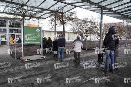 Eröffnung vom Impfzentrum in Hannover