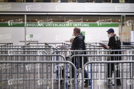 Eröffnung vom Impfzentrum in Hannover