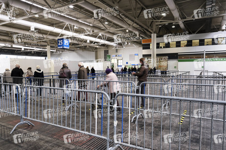 Eröffnung vom Impfzentrum in Hannover