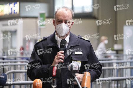 Eröffnung vom Impfzentrum in Hannover