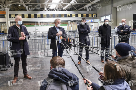 Eröffnung vom Impfzentrum in Hannover