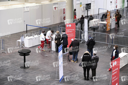 Eröffnung vom Impfzentrum in Hannover