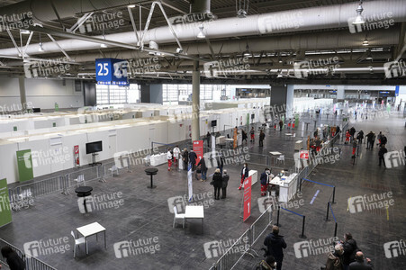 Eröffnung vom Impfzentrum in Hannover