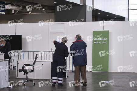 Eröffnung vom Impfzentrum in Hannover
