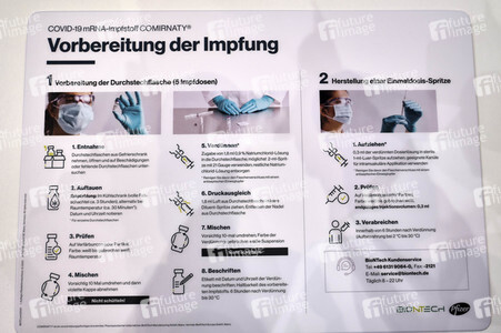 Eröffnung vom Impfzentrum in Hannover