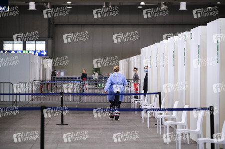 Eröffnung vom Impfzentrum in Hannover