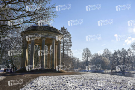 Winterliche Herrenhäuser Gärten in Hannover