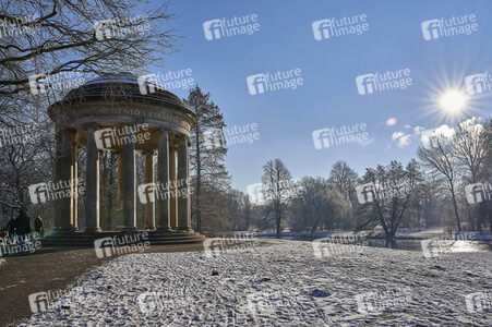 Winterliche Herrenhäuser Gärten in Hannover