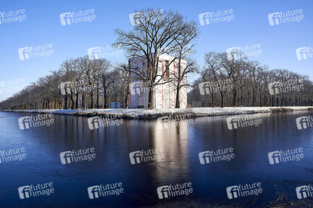 Winterliche Herrenhäuser Gärten in Hannover