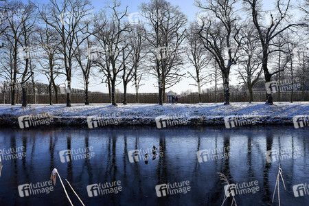 Winterliche Herrenhäuser Gärten in Hannover