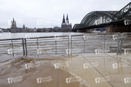 Hochwasser in Köln