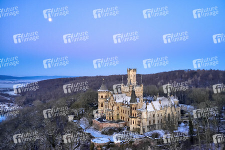 Wintermorgen am Schloss Marienburg bei Nordstemmen