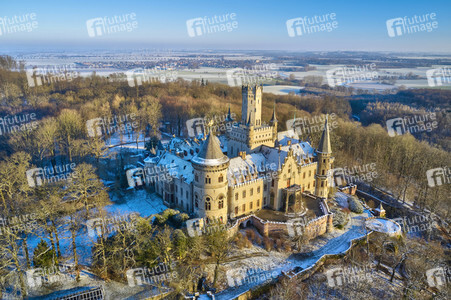 Wintermorgen am Schloss Marienburg bei Nordstemmen