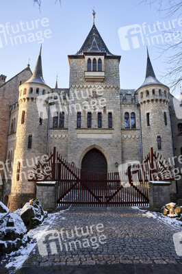 Wintermorgen am Schloss Marienburg bei Nordstemmen