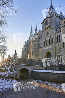 Wintermorgen am Schloss Marienburg bei Nordstemmen