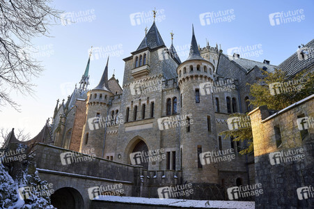 Wintermorgen am Schloss Marienburg bei Nordstemmen