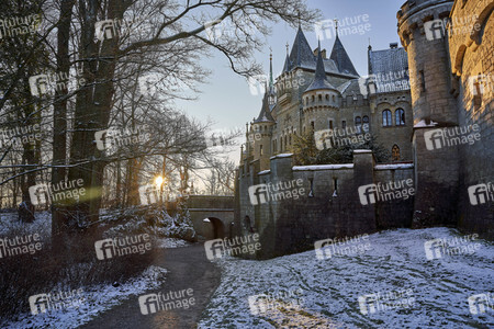 Wintermorgen am Schloss Marienburg bei Nordstemmen