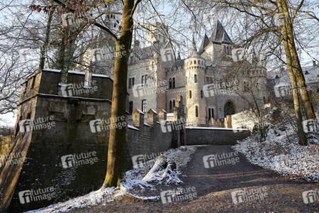 Wintermorgen am Schloss Marienburg bei Nordstemmen