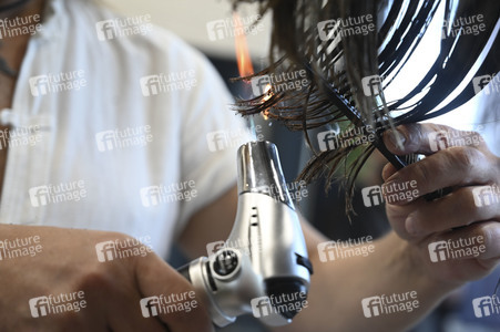 Hairdresser Alberto Olmedo in Madrid