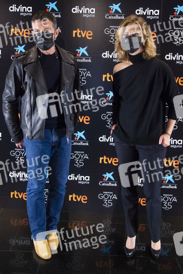 Präsentation der Moderatoren der Premios Goya 2021 in Madrid