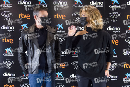 Präsentation der Moderatoren der Premios Goya 2021 in Madrid