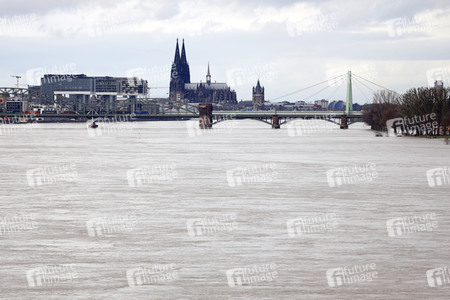 Hochwasser in Köln