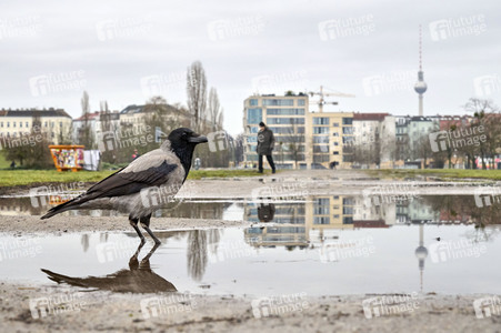 Regenwetter in Berlin