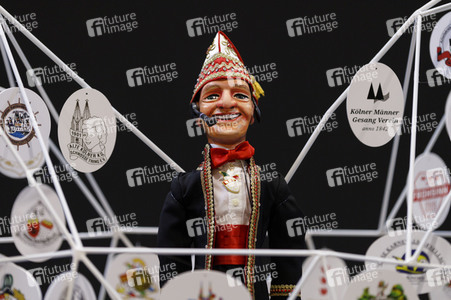 Vorstellung der Wagen des Kölner Rosenmontagszuges 2021