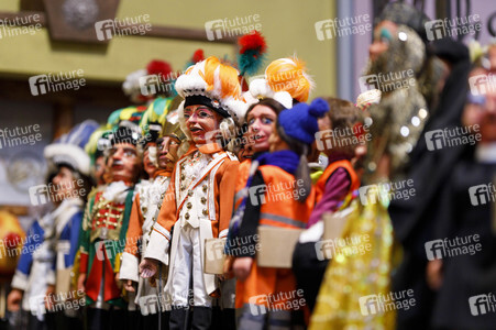 Vorstellung der Wagen des Kölner Rosenmontagszuges 2021