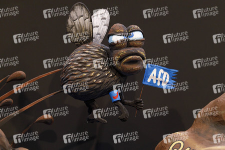 Vorstellung der Wagen des Kölner Rosenmontagszuges 2021