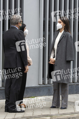 Königin Letizia von Spanien bei der AECC in Madrid