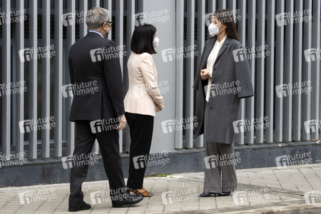 Königin Letizia von Spanien bei der AECC in Madrid