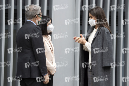 Königin Letizia von Spanien bei der AECC in Madrid